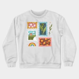 Portrait Chalk Hand Drawn Crewneck Sweatshirt